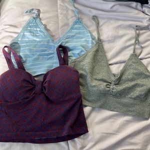 Bralettes & crop top bundle
